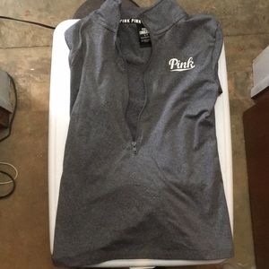 Victoria Secret half zip shirt.